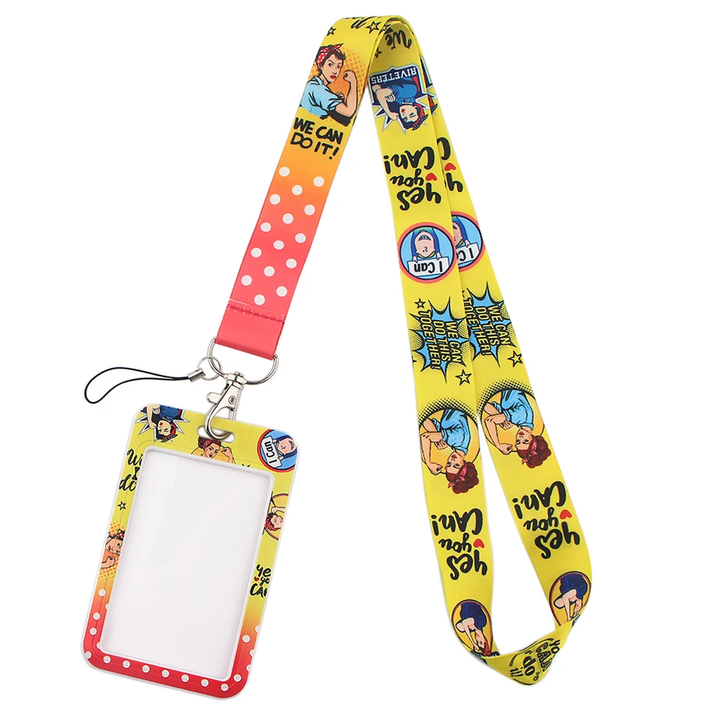 DZ1651 Feminism Woman Key lanyard Car Keychain Personalise Office ID Card Pass Gym Mobile Phone Key Ring Badge Holder Jewelry
DZ1651 Feminism Woman Key lanyard Car Keychain Personalise Office ID Card Pass Gym Mobile Phone Key Ring Badge Holder Jewelry