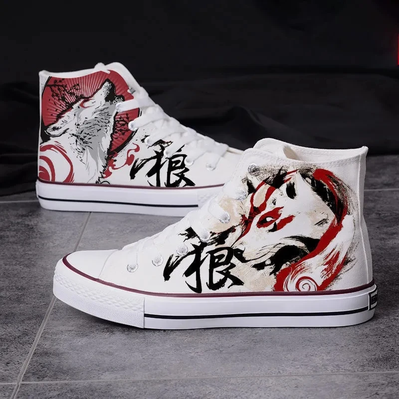 Ink Dragon White Canvas Shoes for Men Graffiti Autumn Male Sneakers Shoes Ins Unisex Women Creativity Design Chinese Style Shoes
Ink Dragon White Canvas Shoes for Men Graffiti Autumn Male Sneakers Shoes Ins Unisex Women Creativity Design Chinese Style Shoes