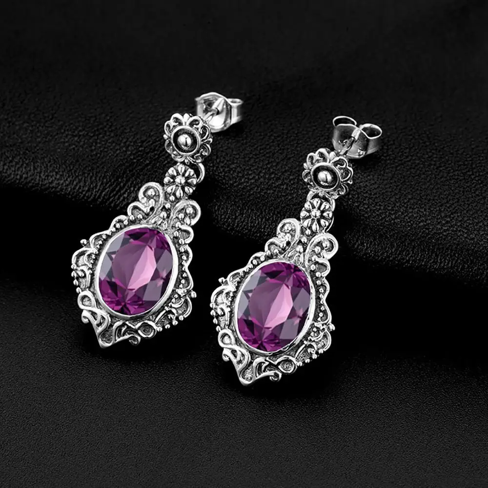 Серебряный чакра серьги-гвоздики 925 серебро круглый фиолетовый аметист серьги в виде капель в винтажном стиле с цветочным принтом ручной ра...
Серебряный чакра серьги-гвоздики 925 серебро круглый фиолетовый аметист серьги в виде капель в винтажном стиле с цветочным принтом ручной ра...