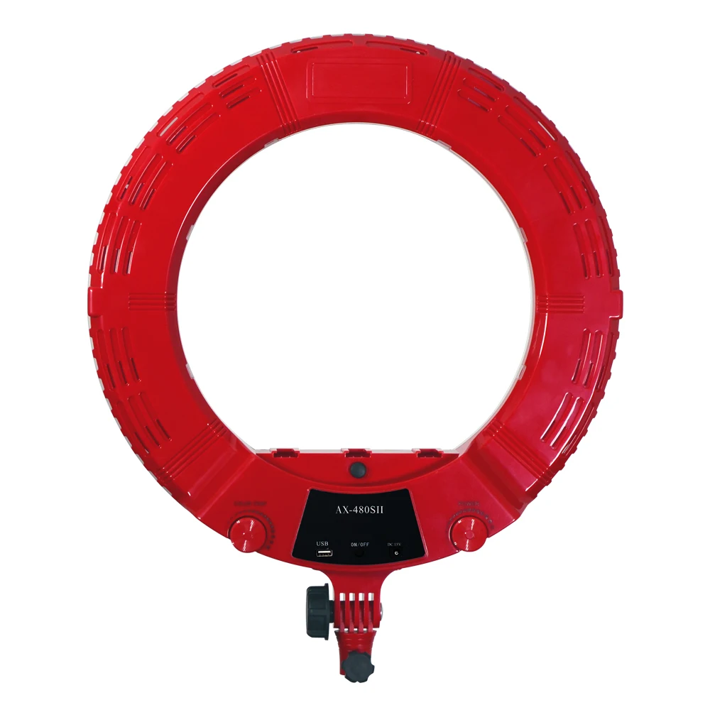 18'' 48W LED light AX-480SII 240 pcs LED Ring Light Soft light Makeup Skin beauty Camera Phone Photography Video + bag + tripod
18'' 48W LED light AX-480SII 240 pcs LED Ring Light Soft light Makeup Skin beauty Camera Phone Photography Video + bag + tripod