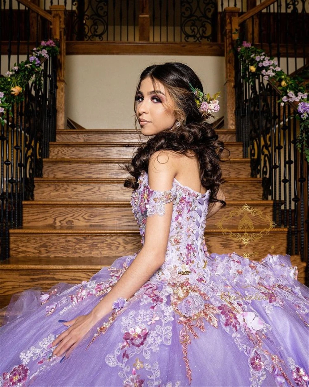 2021 Purple Beaded Puffy Ball Gown Quinceanera Dresses Beads Sweet 16 Dress Pageant Gowns vestido de 15 anos XV
2021 Purple Beaded Puffy Ball Gown Quinceanera Dresses Beads Sweet 16 Dress Pageant Gowns vestido de 15 anos XV