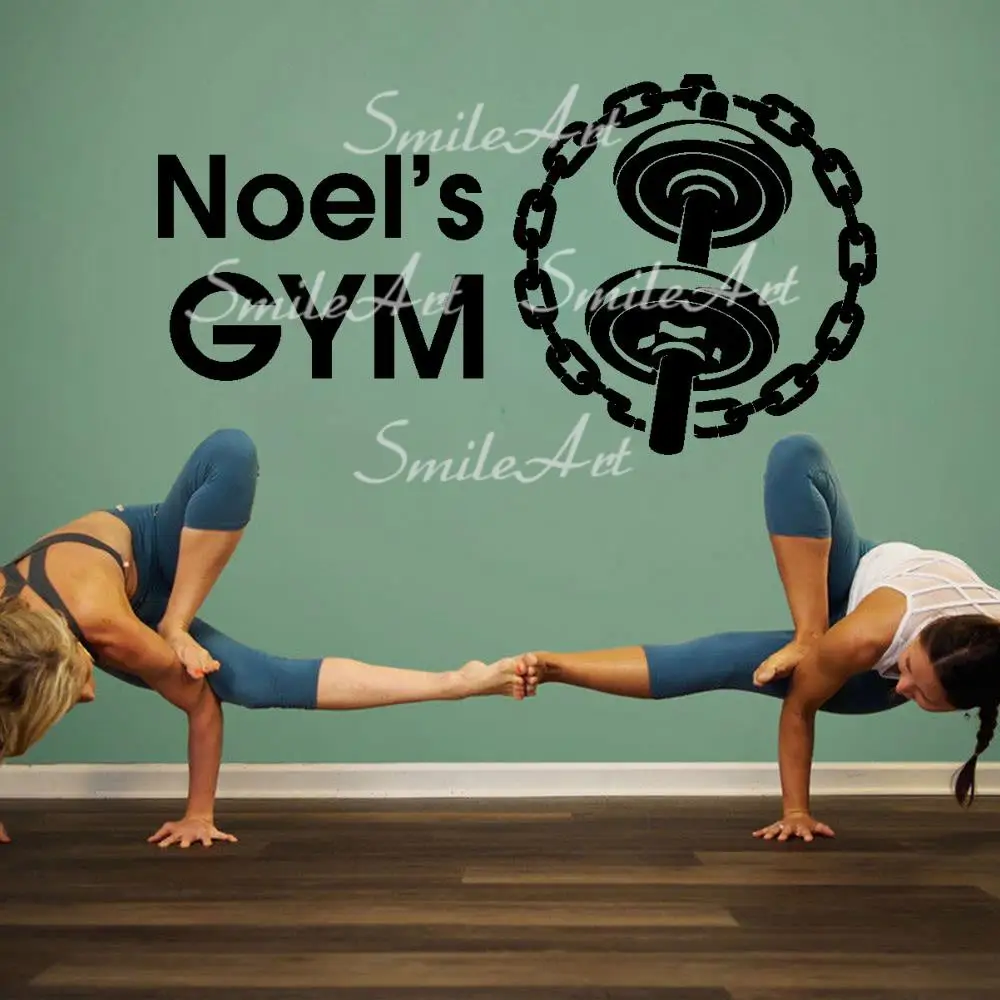 NEW Custom Name Gym Wall Sticker Pvc WallSticker Wall Art Wall Paper For Home Decor Living Room Bedroom Decal Creative Stickers
NEW Custom Name Gym Wall Sticker Pvc WallSticker Wall Art Wall Paper For Home Decor Living Room Bedroom Decal Creative Stickers
