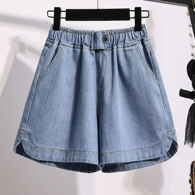 Simple Casual Plus Size 5XL Korean Clothing 2021 Summer New Loose Wide Leg Jeans Denim Shorts High Waist Women Hot Ladies zh793
Simple Casual Plus Size 5XL Korean Clothing 2021 Summer New Loose Wide Leg Jeans Denim Shorts High Waist Women Hot Ladies zh793