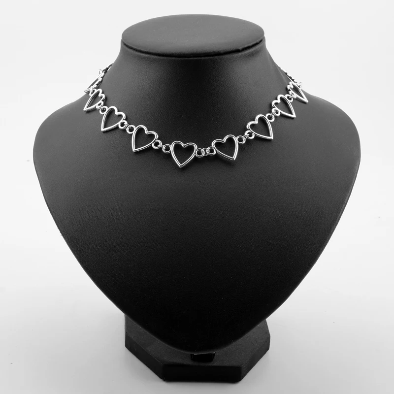 Pendant Necklace Hearts Shape Dangle Beads Chine Choker Jewelry Lovely Handmade Heart NECKLACE For Female Party Accessories
Pendant Necklace Hearts Shape Dangle Beads Chine Choker Jewelry Lovely Handmade Heart NECKLACE For Female Party Accessories