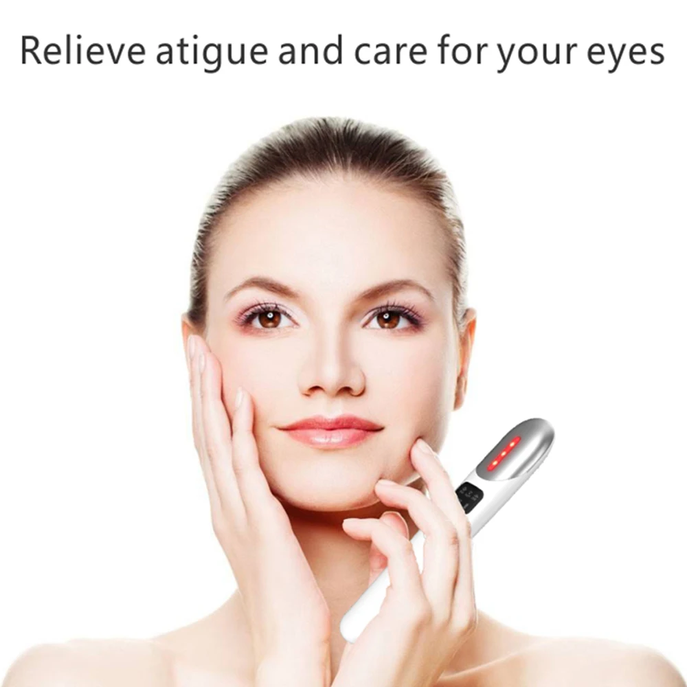 EMS Eyes Massage Red Light Therapy Rejuvenating Anti Wrinkles Removal Dark Circle Anti Aging Beauty Eye Care Vibration Massager
EMS Eyes Massage Red Light Therapy Rejuvenating Anti Wrinkles Removal Dark Circle Anti Aging Beauty Eye Care Vibration Massager