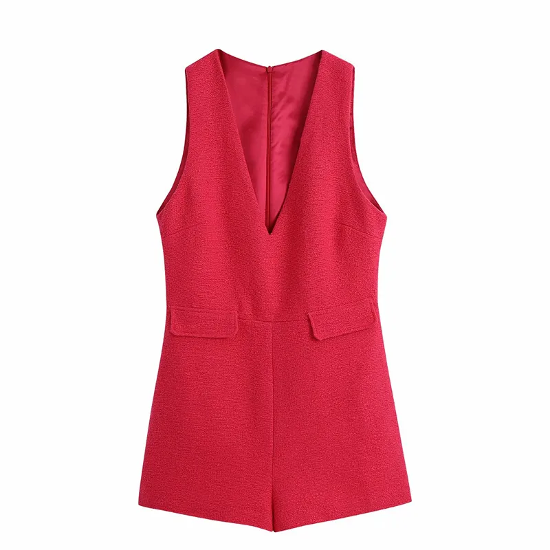 PUWD Casual Women V Neck High Waist Jumpsuit 2021 Summer Fashion Ladies High Street Jumpsuit Female Solid Color Jumpsuit
PUWD Casual Women V Neck High Waist Jumpsuit 2021 Summer Fashion Ladies High Street Jumpsuit Female Solid Color Jumpsuit