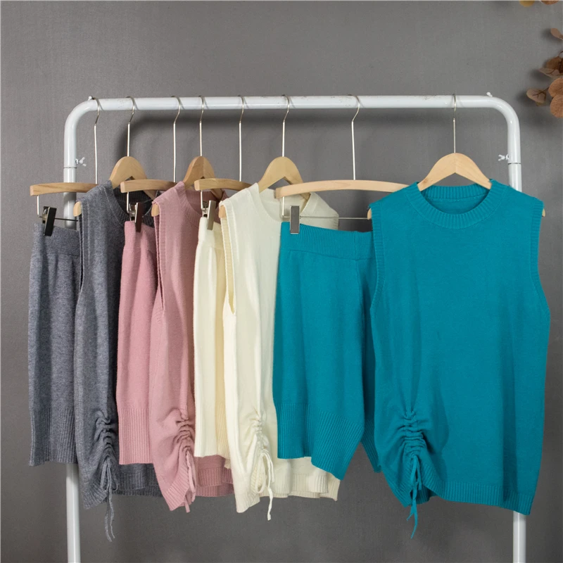 2021 New Summer Autumn Women Sets 2 Piece Outfits Matching Short Knitted High Waist Korean Oversize Lady Suits
2021 New Summer Autumn Women Sets 2 Piece Outfits Matching Short Knitted High Waist Korean Oversize Lady Suits