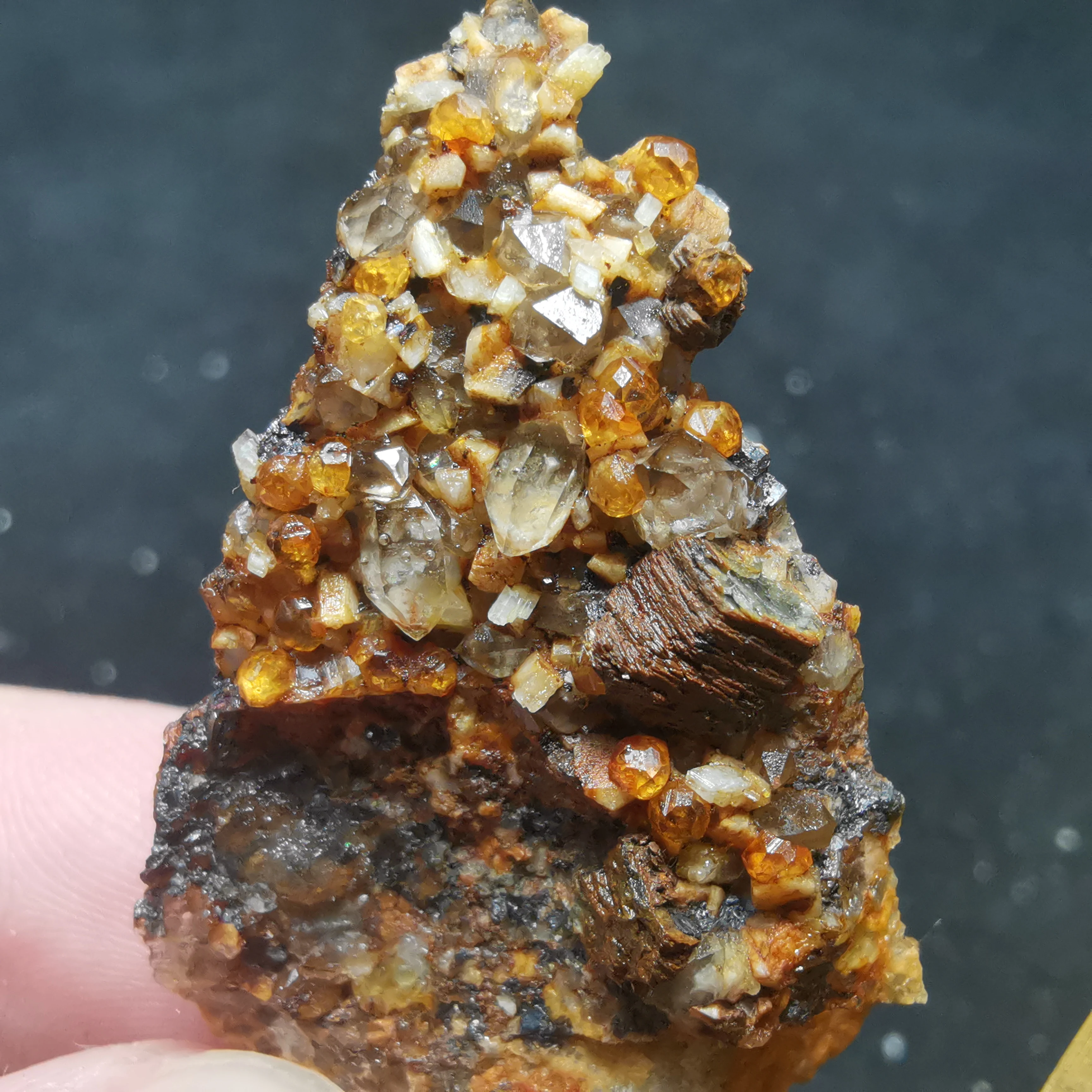 5.6g100% natural garnet feldspar crystal paragenetic mineral specimen stone and CRYSTAL HEALING CRYSTAL QUARTZ GEM
5.6g100% natural garnet feldspar crystal paragenetic mineral specimen stone and CRYSTAL HEALING CRYSTAL QUARTZ GEM