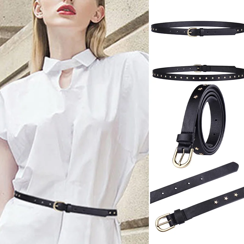 Hot Women Star Dresses Belts Ladies Vintage PU Leather Waist Belt for Pants Jeans DSA1
Hot Women Star Dresses Belts Ladies Vintage PU Leather Waist Belt for Pants Jeans DSA1