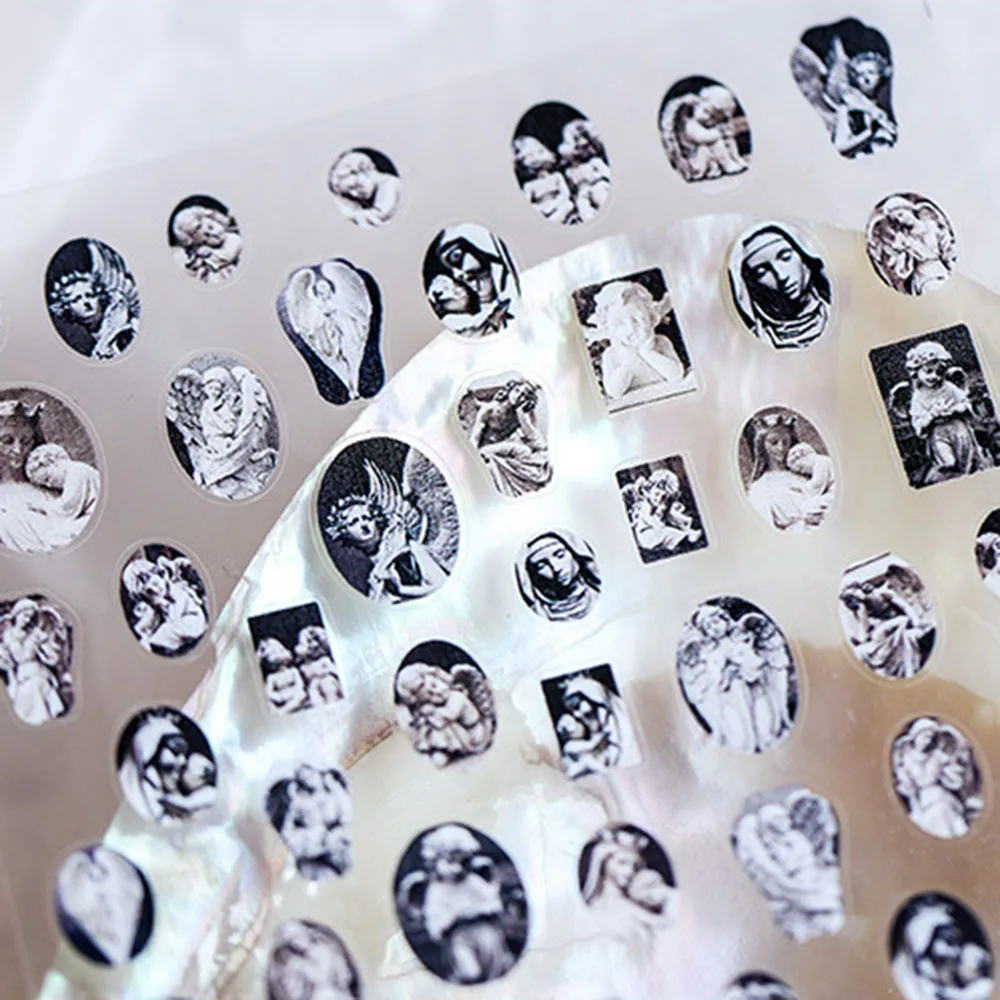 Vintage Multi-style Photo Frame Nail Sticker European Style Statue Flower Pattern Nail Sticker Thin Relief Nail Appliques
Vintage Multi-style Photo Frame Nail Sticker European Style Statue Flower Pattern Nail Sticker Thin Relief Nail Appliques