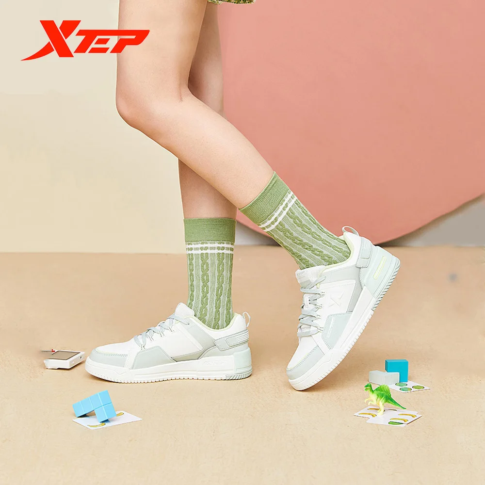 Xtep Women Skateboarding Shoes 2021 New Fashion Trend Comfortable Casual Shoes Summer Breathable Sports Shoes 879218317630
Xtep Women Skateboarding Shoes 2021 New Fashion Trend Comfortable Casual Shoes Summer Breathable Sports Shoes 879218317630