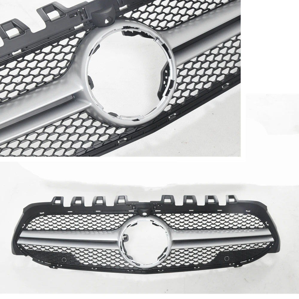 Front Grille Grill For Mercedes-Benz A Class W177 2019-2022 A180 A200 A250 A45 AMG Style Silver Car Upper Bumper Hood Mesh Grid
Front Grille Grill For Mercedes-Benz A Class W177 2019-2022 A180 A200 A250 A45 AMG Style Silver Car Upper Bumper Hood Mesh Grid