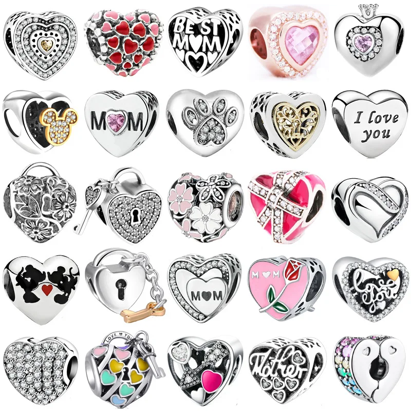 accessories heart-shaped oil dripping diamond suitable for PANDORA CHARM Silver 925 bead bracelet is a women's DIY jewelry gift
accessories heart-shaped oil dripping diamond suitable for PANDORA CHARM Silver 925 bead bracelet is a women's DIY jewelry gift