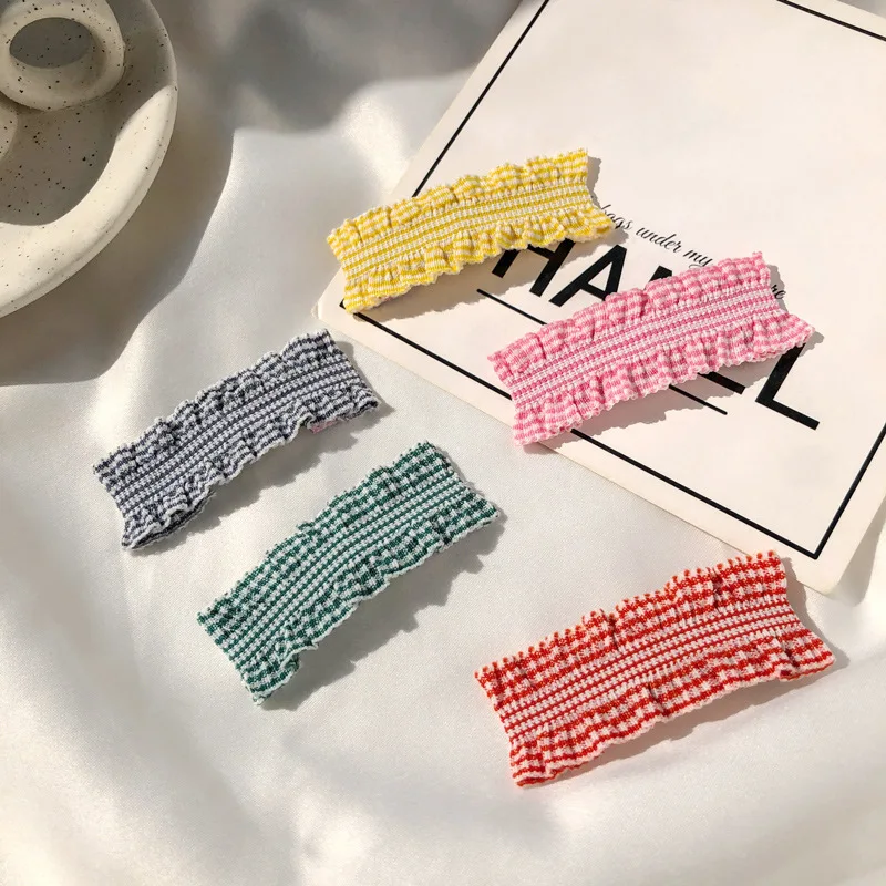 New Girl Wavy Border Hairpin Soft Girl Sweet Hairpin Small Fresh Fringe Clip Broken Hairpin Female
New Girl Wavy Border Hairpin Soft Girl Sweet Hairpin Small Fresh Fringe Clip Broken Hairpin Female