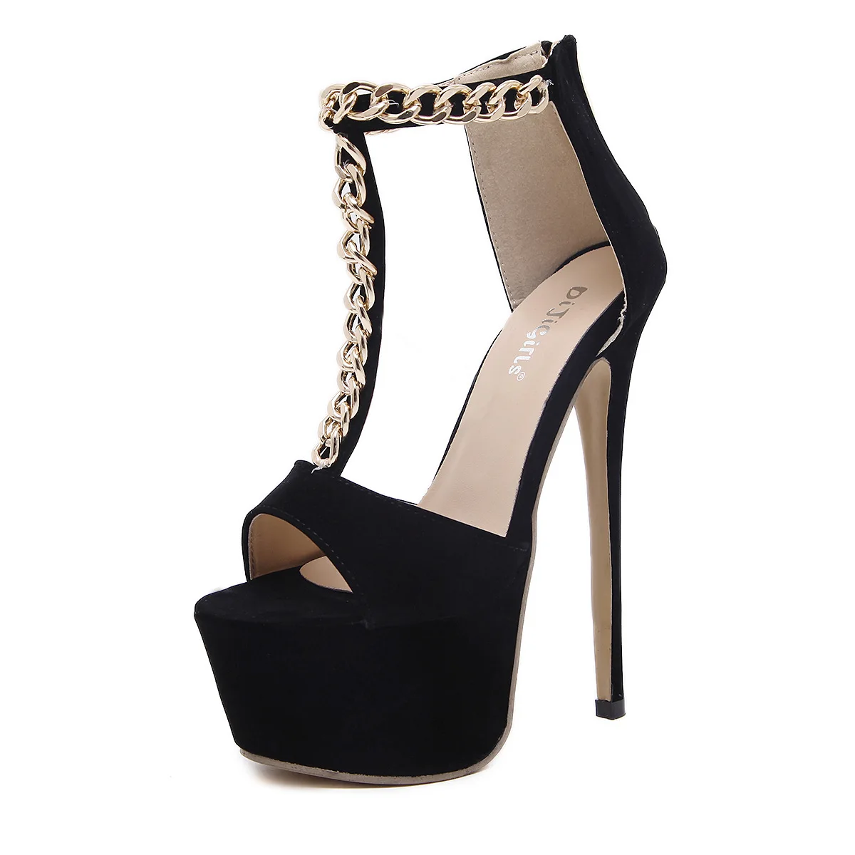 Italian walk show chain beauty super high heel sandals fashion women's shoes large size sandals women's shoes
Italian walk show chain beauty super high heel sandals fashion women's shoes large size sandals women's shoes