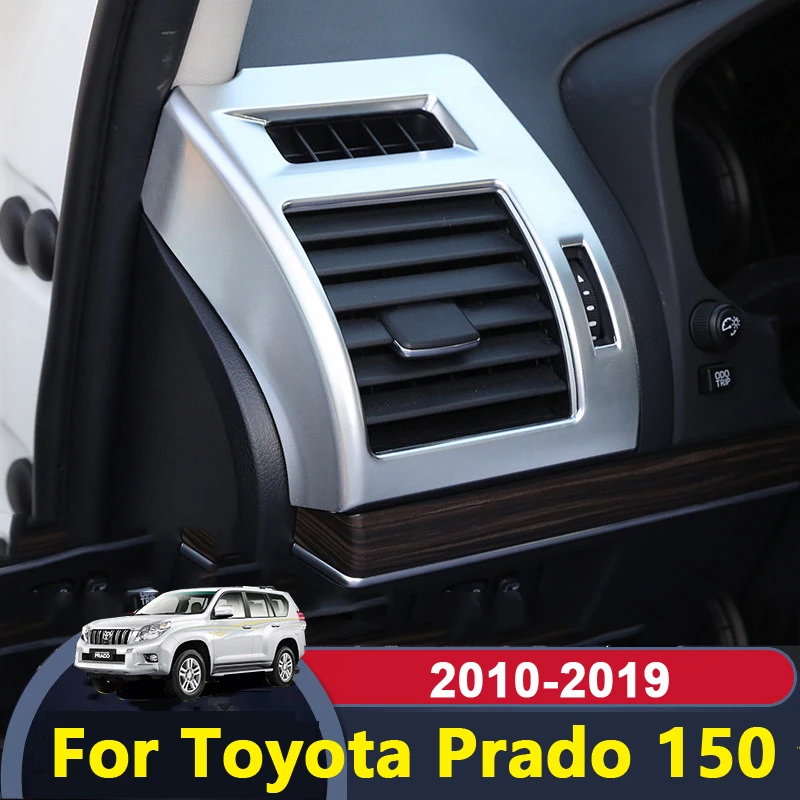 ABS Chrome Dashboard Air Vent Trim Cover Outlet Bezel Frame Garnish Molding Surround For Toyota Land Cruiser Prado 150 2010-2020
ABS Chrome Dashboard Air Vent Trim Cover Outlet Bezel Frame Garnish Molding Surround For Toyota Land Cruiser Prado 150 2010-2020