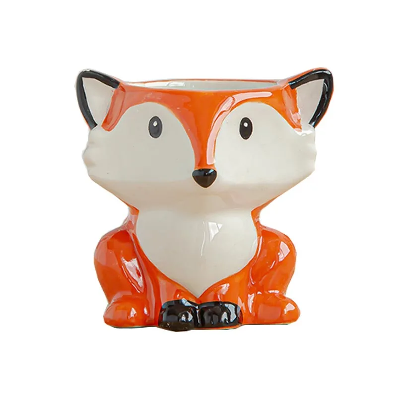 Nordic New Style Ceramic Animal Flower Pot Cartoon Zebra Sheep Cow Head Mini Pot Succulents Plants Bonsai Pots Home Decoration
Nordic New Style Ceramic Animal Flower Pot Cartoon Zebra Sheep Cow Head Mini Pot Succulents Plants Bonsai Pots Home Decoration