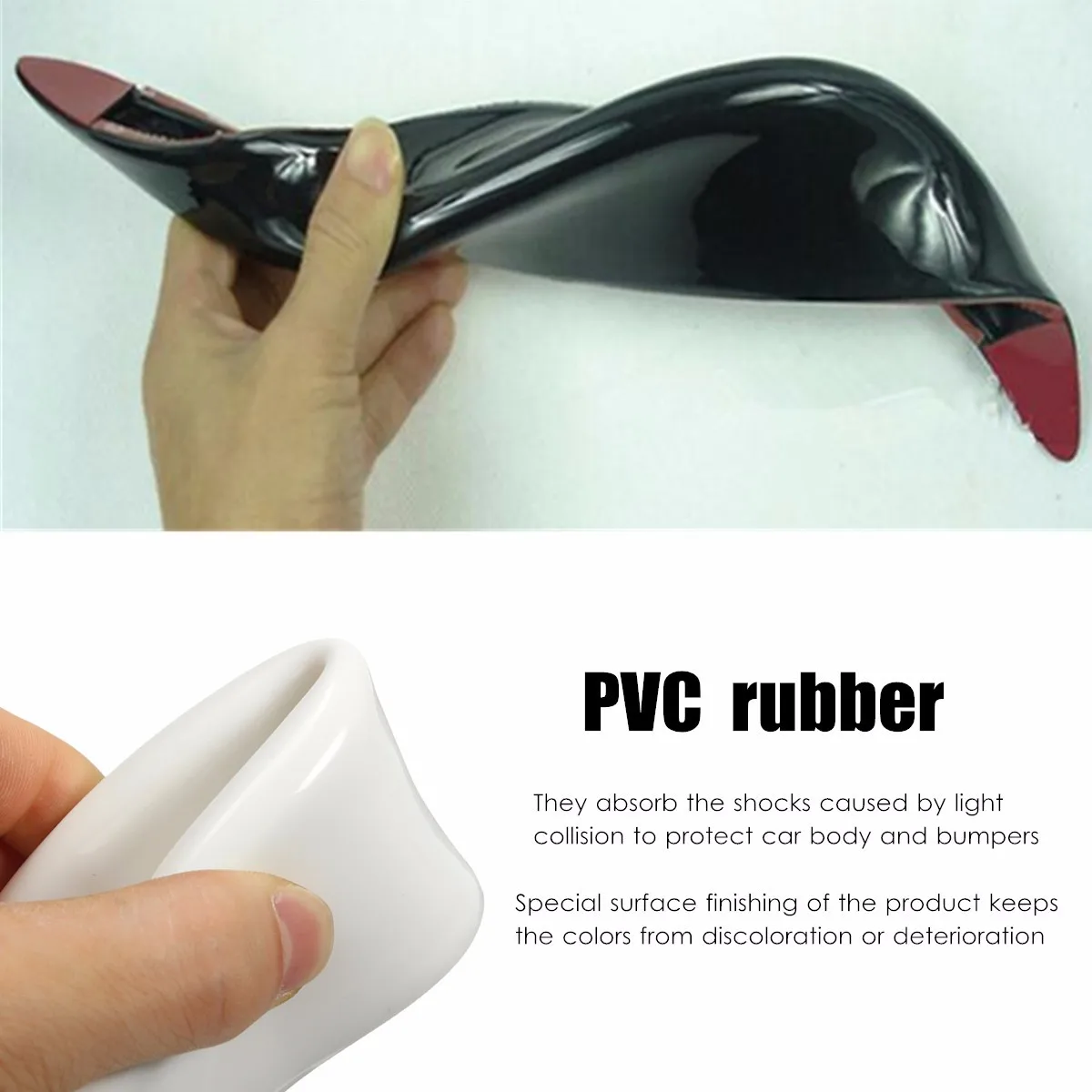 1Pair Universal Rubber Car Bumper Corner Protector Stickers Guards Buffer Trim Molding Anti-Scratch Protection Strip Car Styling
1Pair Universal Rubber Car Bumper Corner Protector Stickers Guards Buffer Trim Molding Anti-Scratch Protection Strip Car Styling