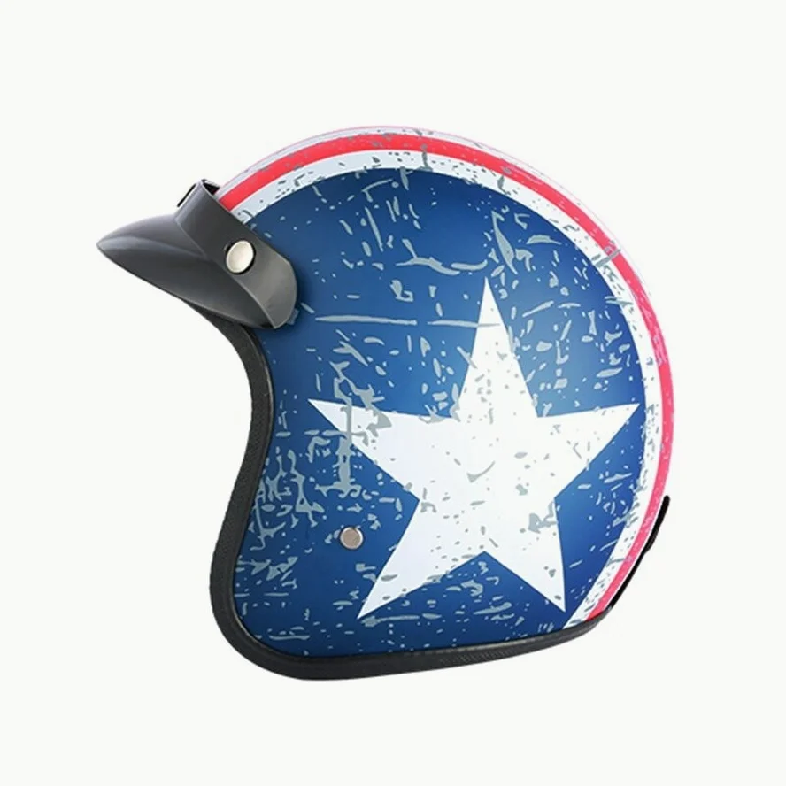 half face helmet Chopper Scooter Vespa Vintage jet Open Face Helmets Jet Summer Cruiser Motorcycle Helmets Casque Capacete DOT
half face helmet Chopper Scooter Vespa Vintage jet Open Face Helmets Jet Summer Cruiser Motorcycle Helmets Casque Capacete DOT