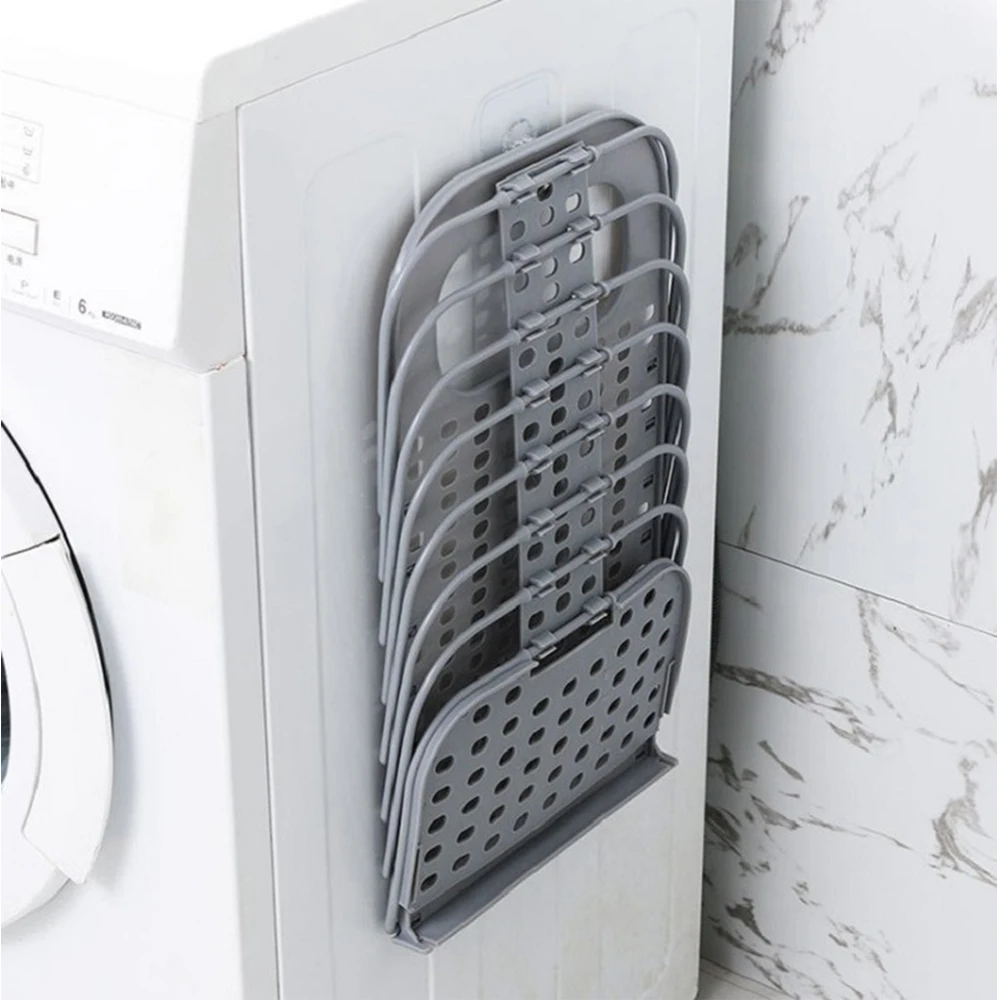 1Pc Wall-Mounted Large Laundry Basket Household Bathroom Punching Free Dirty Clothes Storage Basket Plastic Hollow Out Hamper
1Pc Wall-Mounted Large Laundry Basket Household Bathroom Punching Free Dirty Clothes Storage Basket Plastic Hollow Out Hamper
