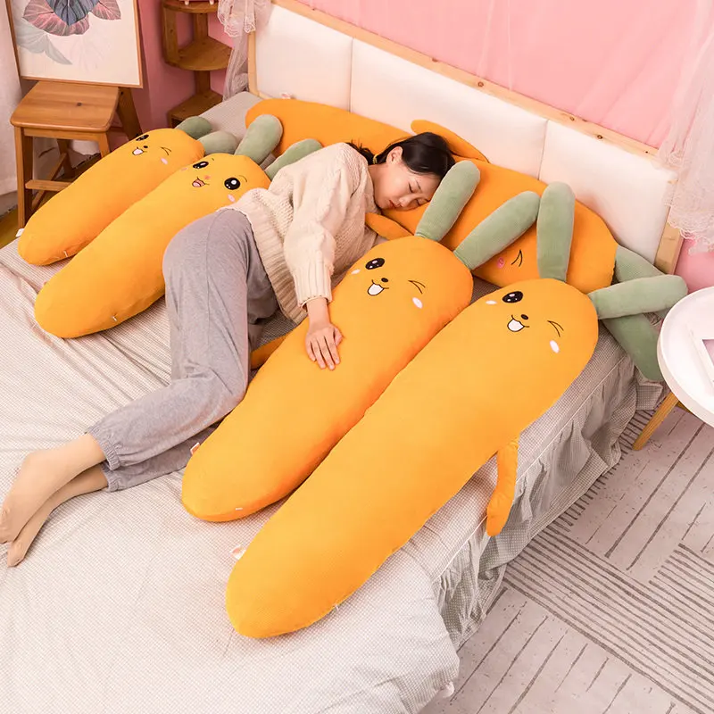 80-150cm New Styles Plush Plants Fruits Carrot Super Soft Long Sleepping Pillow Huaggable Kids Girls Birthday Xmas Gifts
80-150cm New Styles Plush Plants Fruits Carrot Super Soft Long Sleepping Pillow Huaggable Kids Girls Birthday Xmas Gifts