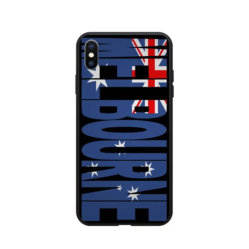 Чехлы для телефонов из мягкого ТПУ с изображением флага штата викторианской воды