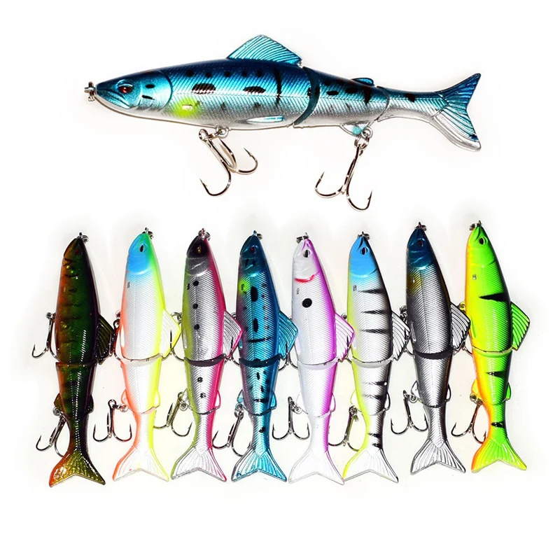 Sections Body Fishing Lures for Bass Trout Freshwater Fishing Lures Multi Jointed Swimbait Hard Bait Freshwater Fishing Gear
Sections Body Fishing Lures for Bass Trout Freshwater Fishing Lures Multi Jointed Swimbait Hard Bait Freshwater Fishing Gear