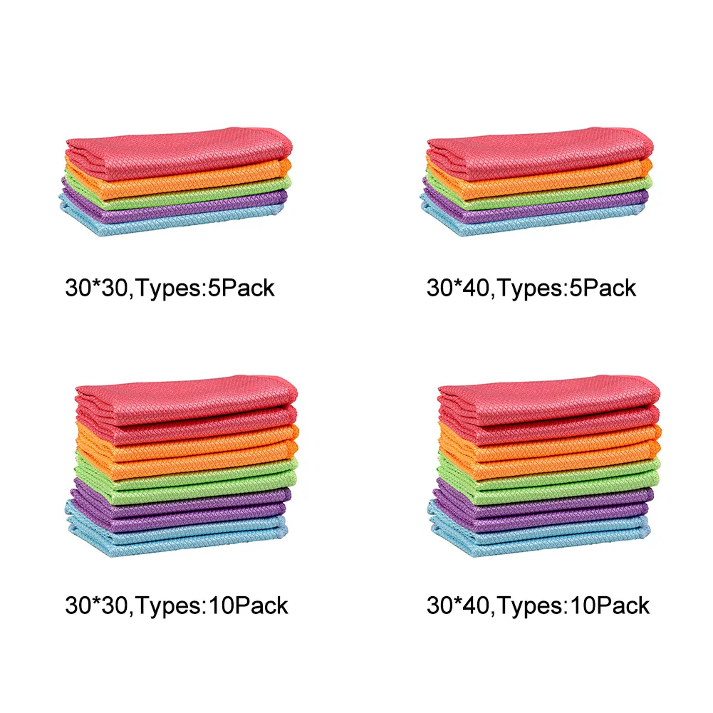Soft Lint Free Glass Cleaning Cloth Microfiber Household Fish Scale Rag Kitchen Mirrors For Windows Cars Dishcloth Traceless
Soft Lint Free Glass Cleaning Cloth Microfiber Household Fish Scale Rag Kitchen Mirrors For Windows Cars Dishcloth Traceless