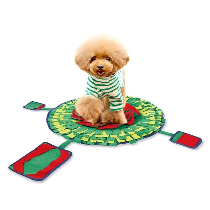 Pet Dog Snuffle Mat Nose Smell Training Blanket Sniffing Pad Slow Feeding Bowl 896B
Pet Dog Snuffle Mat Nose Smell Training Blanket Sniffing Pad Slow Feeding Bowl 896B