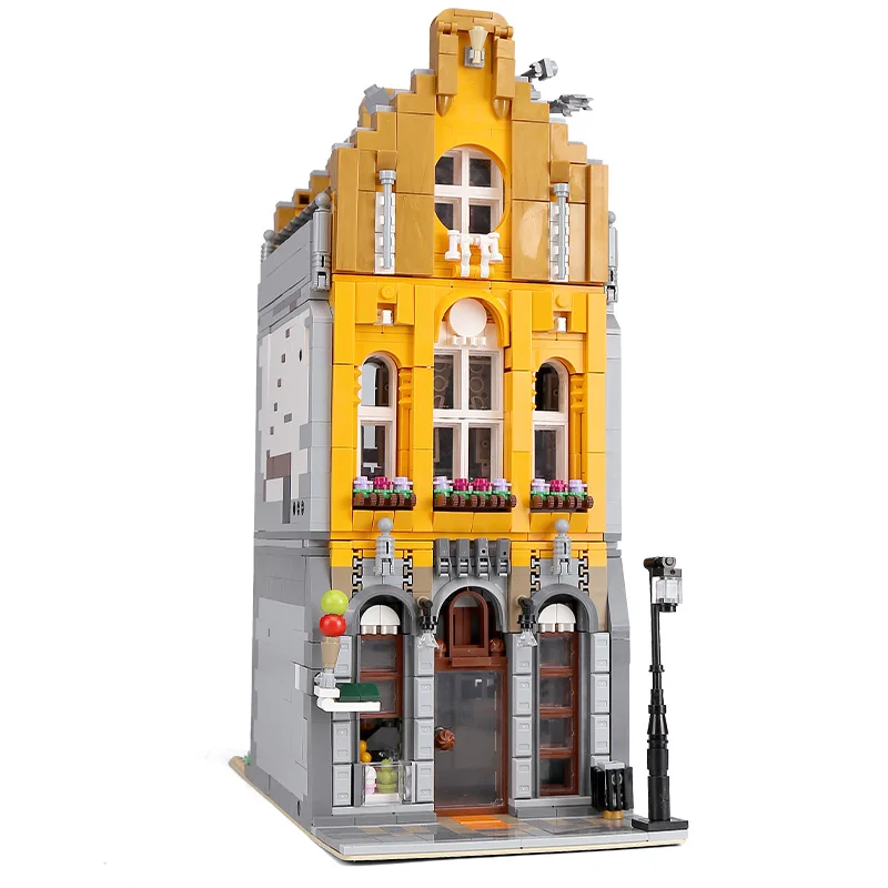 US In Stock 10003 2605pcs Advanced Model Street View Series Ice Cream Parlor Building Blocks Bricks Kids toys Christmas Gift
US In Stock 10003 2605pcs Advanced Model Street View Series Ice Cream Parlor Building Blocks Bricks Kids toys Christmas Gift