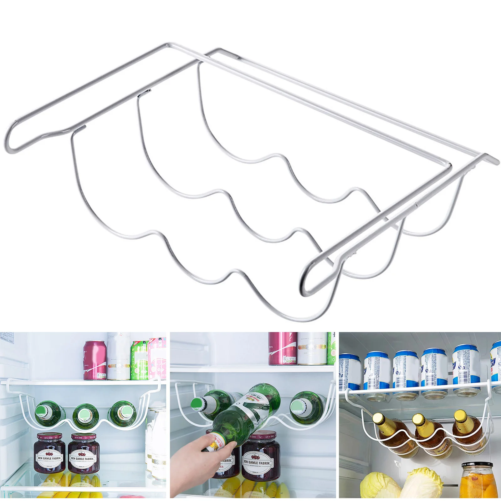 Fridge Organizer Kitchen Spacer Layer Convenience Storage Wine Rack Shelf Refrigerator Bottle Rack For Kitchen lpfk home Storage
Fridge Organizer Kitchen Spacer Layer Convenience Storage Wine Rack Shelf Refrigerator Bottle Rack For Kitchen lpfk home Storage