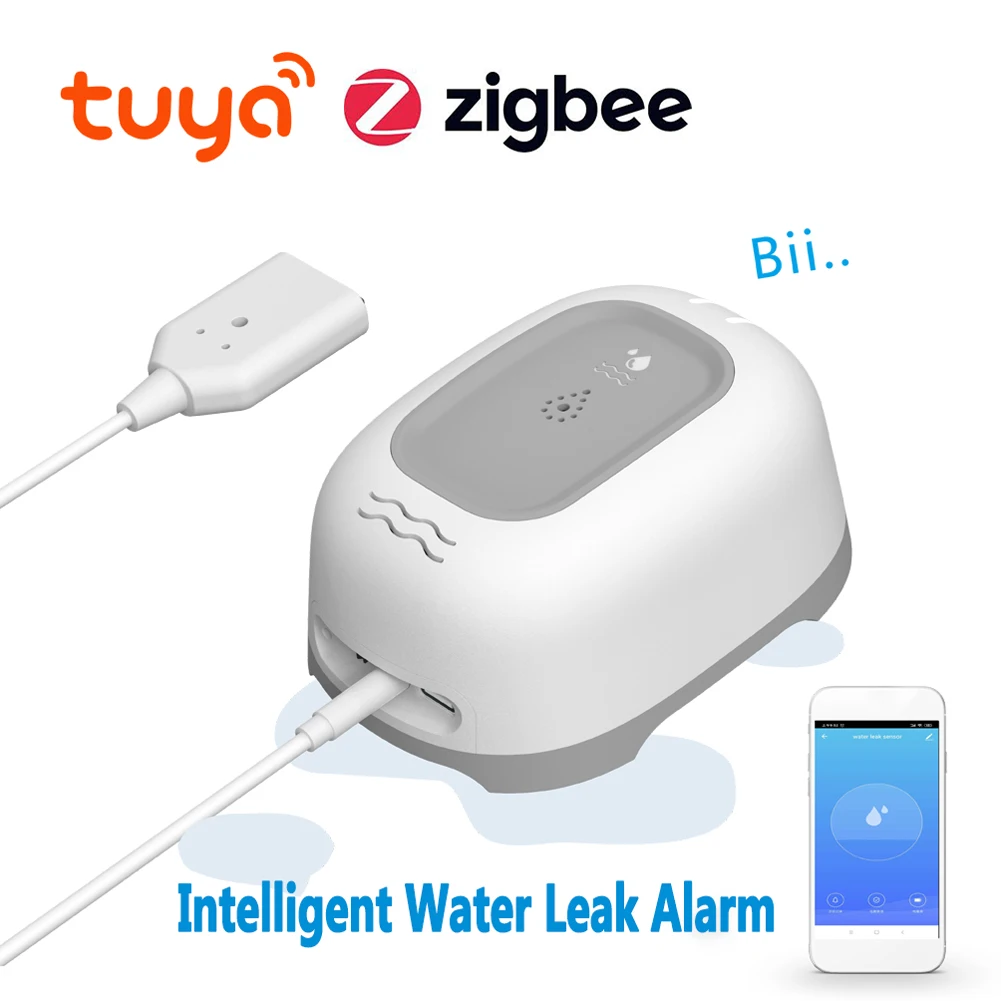 Умный датчик уровня воды Tuya ZigBee, детектор утечки воды с пультом дистанционного управления
Умный датчик уровня воды Tuya ZigBee, детектор утечки воды с пультом дистанционного управления