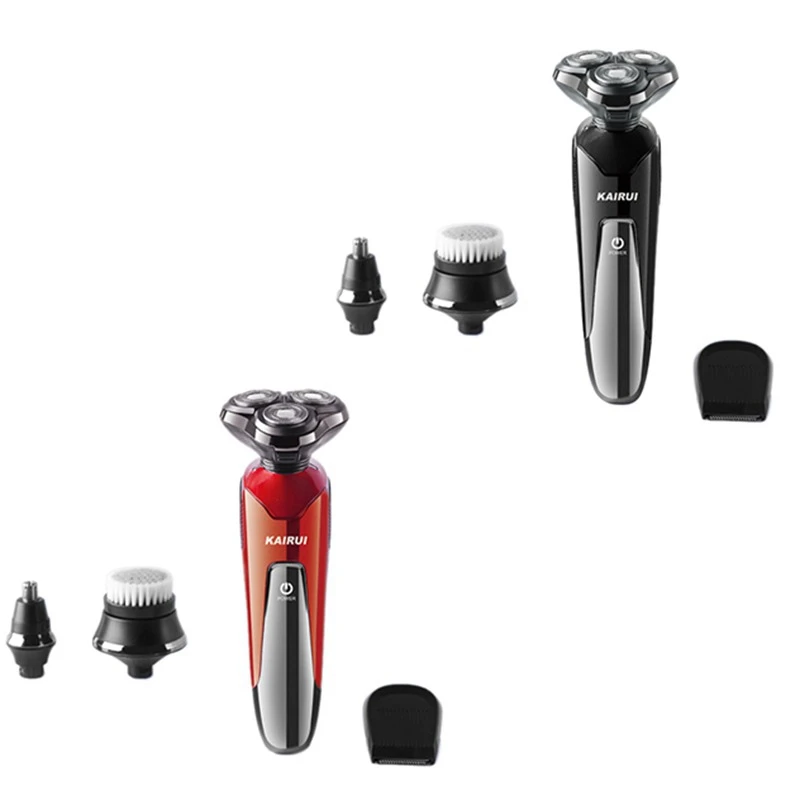 KAIRUI 4D Floating Three-Blade Five-In-One Electric Shavers for Men Full Body Washing Razor USB Rechargeable
KAIRUI 4D Floating Three-Blade Five-In-One Electric Shavers for Men Full Body Washing Razor USB Rechargeable