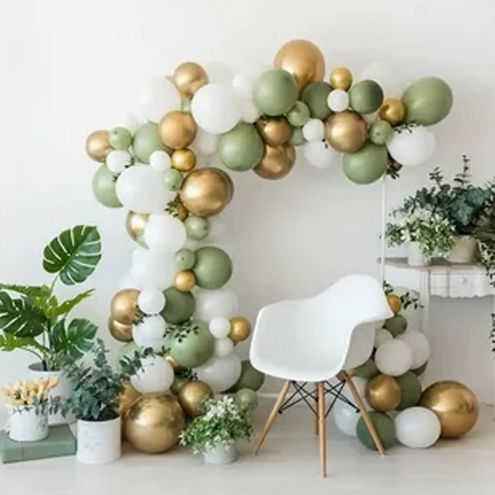 High Grade Latex Balloons Arch Garland Kit Metallic Gold Balloon Green Balloon For Birthday Fiesta Wedding Christmas Engagement
High Grade Latex Balloons Arch Garland Kit Metallic Gold Balloon Green Balloon For Birthday Fiesta Wedding Christmas Engagement