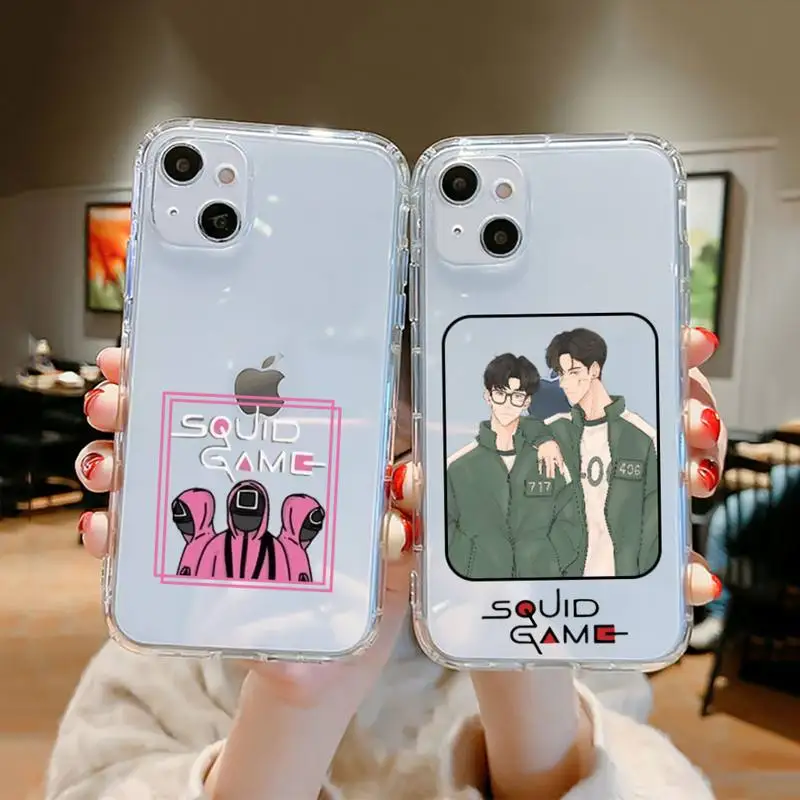 Squid Game Wu Yinan Phone Case For iPhone 13 12 11 8 7 Pro Max Plus X XS XR MINI transparent clear New Hostage Crisis TV
Squid Game Wu Yinan Phone Case For iPhone 13 12 11 8 7 Pro Max Plus X XS XR MINI transparent clear New Hostage Crisis TV