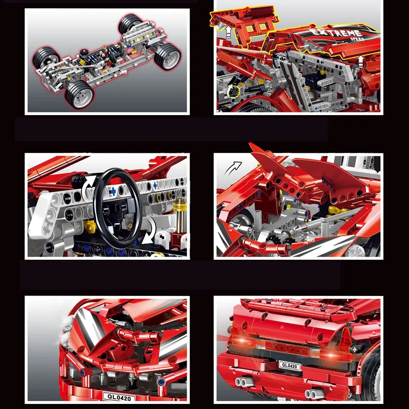 Mailackers Higt Tech Car Classic Supercar Super Roadster Building Blocks City Racing Vehicle Bricks Educational Toy For Children
Mailackers Higt Tech Car Classic Supercar Super Roadster Building Blocks City Racing Vehicle Bricks Educational Toy For Children