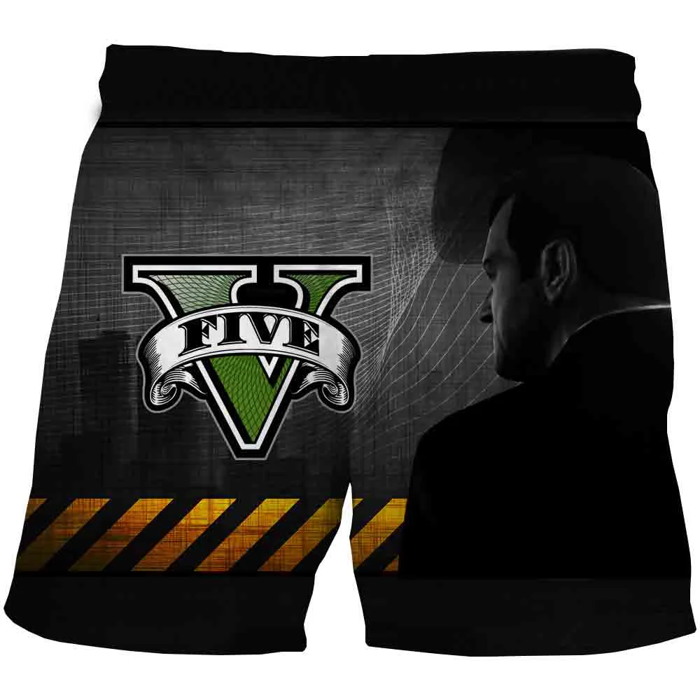2021 New Fashion hot GTA 5 game 3D Beach Shorts Men's Quick-drying Swimwear Comfortable Sports Shorts Street Funny Funny Print
2021 New Fashion hot GTA 5 game 3D Beach Shorts Men's Quick-drying Swimwear Comfortable Sports Shorts Street Funny Funny Print