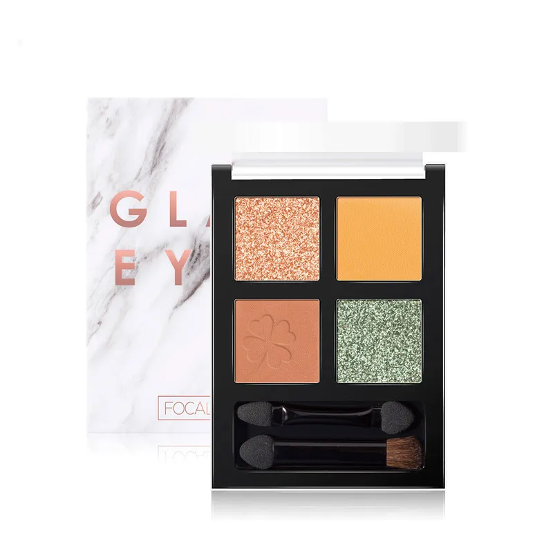 new 4 colors Glitter eyeshadow palette long lasting waterproof eye shadows palette for daily shadows
new 4 colors Glitter eyeshadow palette long lasting waterproof eye shadows palette for daily shadows