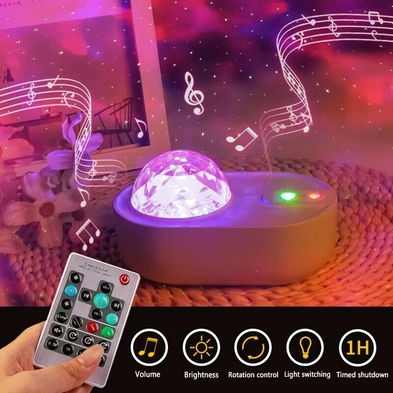 New Galaxy Light Projector Starlight Night Light Planets Projector With Remote Control for Bedroom Home Night Lights Romantic
New Galaxy Light Projector Starlight Night Light Planets Projector With Remote Control for Bedroom Home Night Lights Romantic