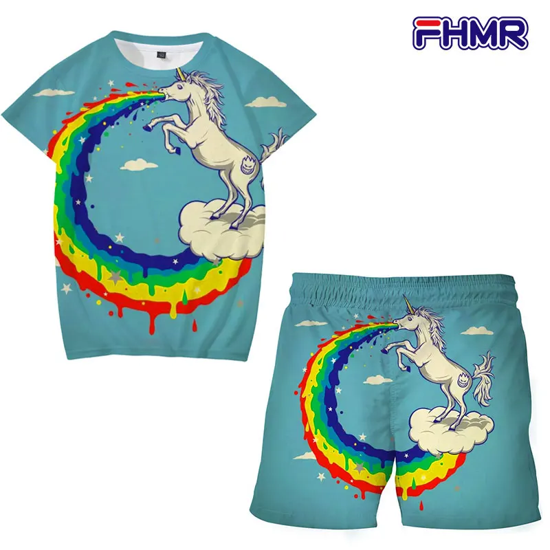 2021 Boys Summer Shorts Set Cartoon Unicorn T-shirt Cute Clothes Short Sleeve Set Oversized Loose Kids Beach Pants 4-12 Years Ol
2021 Boys Summer Shorts Set Cartoon Unicorn T-shirt Cute Clothes Short Sleeve Set Oversized Loose Kids Beach Pants 4-12 Years Ol