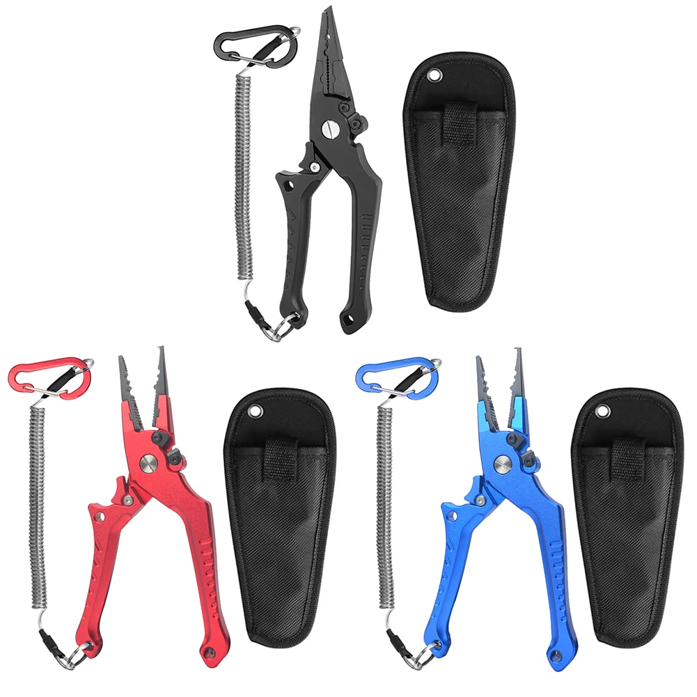 Portable Self-Locking Fishing Grip Pliers Aluminum Alloy Lure Fishing Gripper Line Cutter Hook Remover Device Fishing Tackles
Portable Self-Locking Fishing Grip Pliers Aluminum Alloy Lure Fishing Gripper Line Cutter Hook Remover Device Fishing Tackles