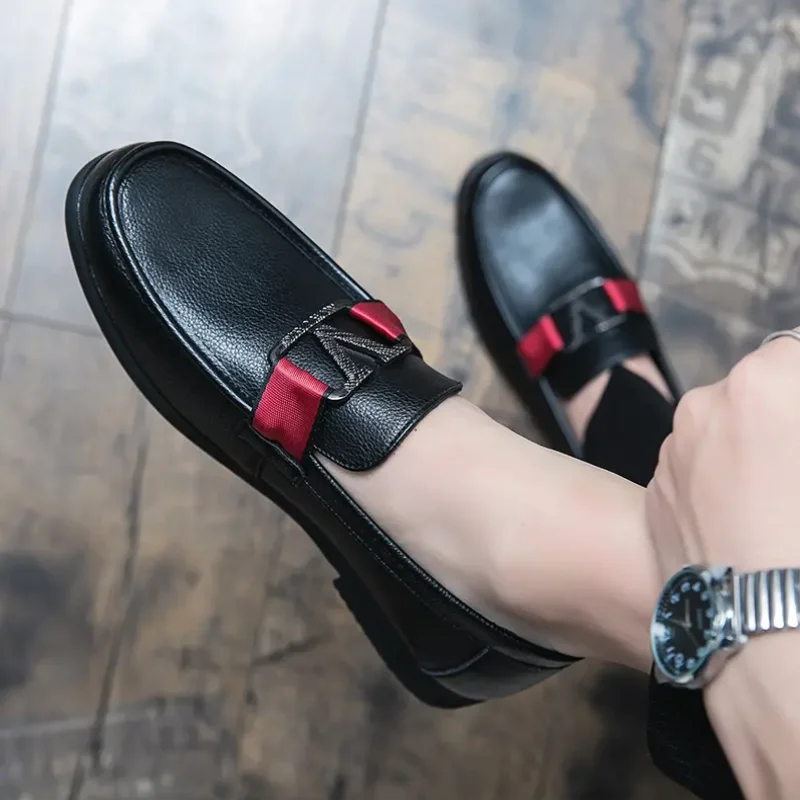 Summer New Men's Casual Leather Shoes Men's British Style All-match Loafers Trend Business Small Leather Shoes Zapatos De Hombre
Summer New Men's Casual Leather Shoes Men's British Style All-match Loafers Trend Business Small Leather Shoes Zapatos De Hombre