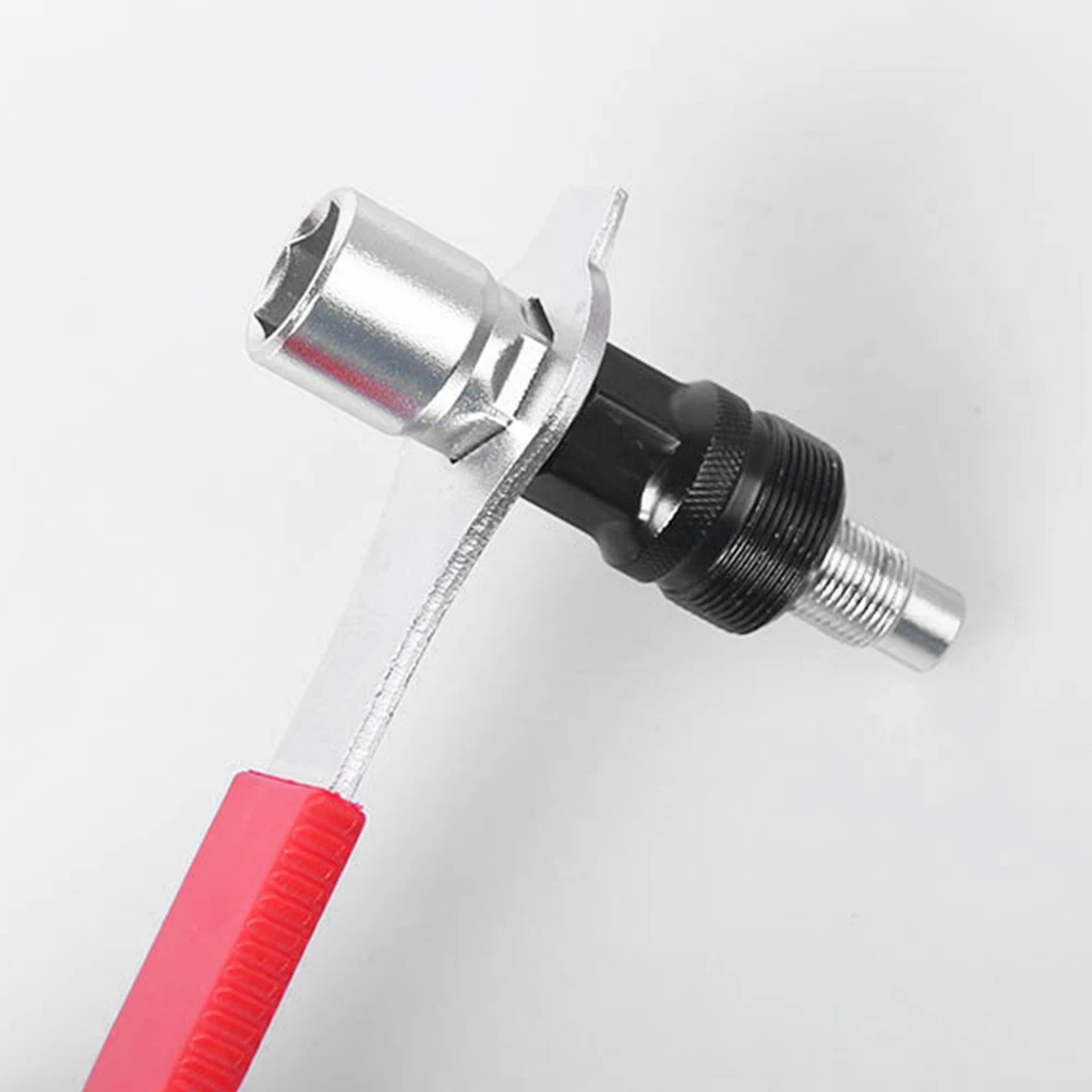 Bicycle Parts Crank Wheel Puller Removal Tools Cycling Crankset Extractor Tool Handle Bicycle Repair Wrench Spanner