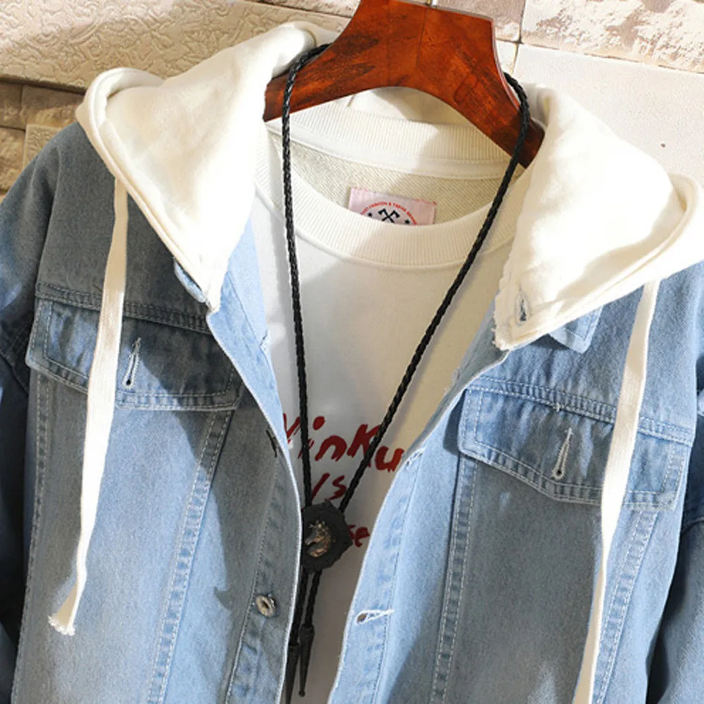 Men Autumn Winter Casual Vintage Wash Distressed Denim Durable Long Sleeve Jacket Coat Top M0906
Men Autumn Winter Casual Vintage Wash Distressed Denim Durable Long Sleeve Jacket Coat Top M0906