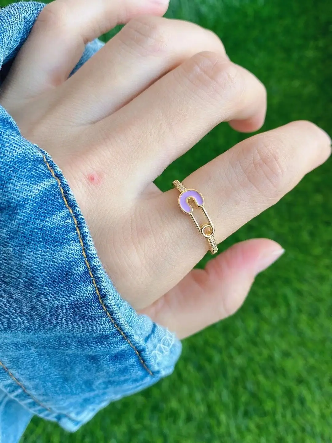 10Pcs High Quality Enamel Pin Shape Rings Gold Color Women Fashion Jewelry Accessories 
10Pcs High Quality Enamel Pin Shape Rings Gold Color Women Fashion Jewelry Accessories