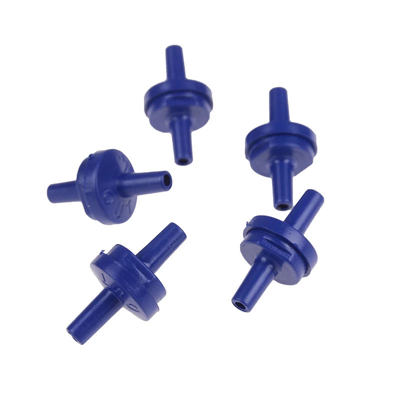 5pcs/set Air Pump Check Valve One Way Non-Return Valve Fish Tank Aquarium Water Air Pump