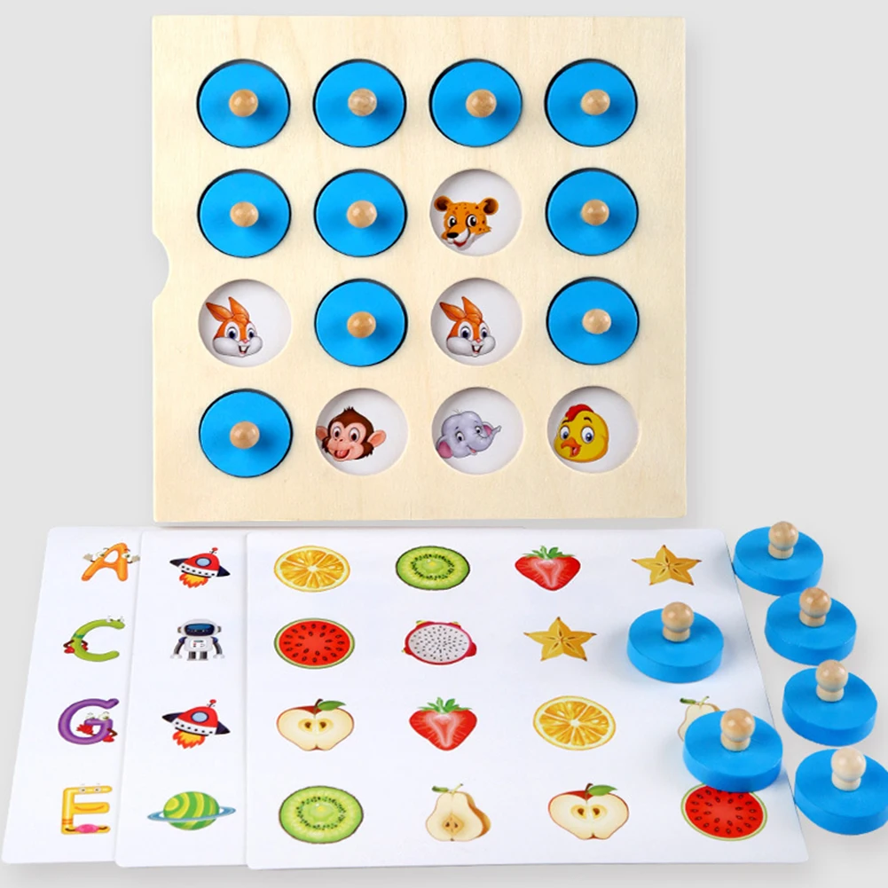 Puzzle Baby Early Educational Toy Memory Match Chess 3D Puzzles Memory Training Teaching Aid for Children Gifts
Puzzle Baby Early Educational Toy Memory Match Chess 3D Puzzles Memory Training Teaching Aid for Children Gifts