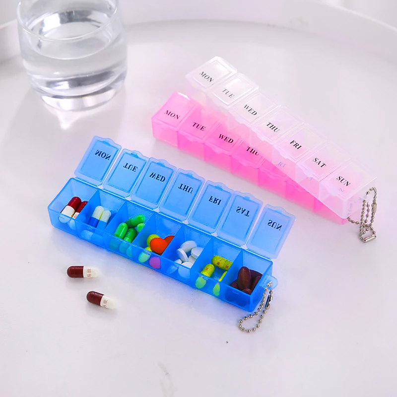 7 pill box storage box transparent portable plastic bead toy hardware tool storage box suitable for home storage organizer
7 pill box storage box transparent portable plastic bead toy hardware tool storage box suitable for home storage organizer