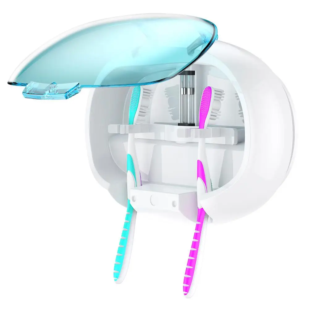 Bathroom Toothbrush Toothbrush Sterilizer Sterilizer Fashion Portable Storage Holder Home UV-C Blue ABS+PC Uv Lights Sanitizer
Bathroom Toothbrush Toothbrush Sterilizer Sterilizer Fashion Portable Storage Holder Home UV-C Blue ABS+PC Uv Lights Sanitizer