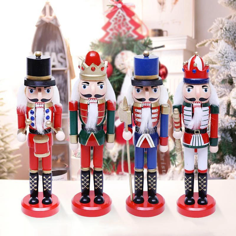 Christmas Decoration 24CM Nutcracker Christmas Puppet Soldier Shape Doll Ornament Childrens Holiday Gifts Home Nutcracker Decors
Christmas Decoration 24CM Nutcracker Christmas Puppet Soldier Shape Doll Ornament Childrens Holiday Gifts Home Nutcracker Decors